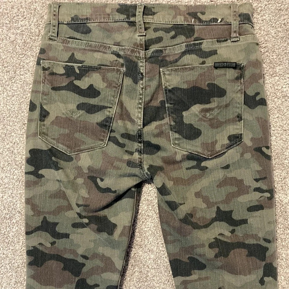 NWOT Hudson Barbara High Waist Super Skinny Jeans Camo 25 - Picture 14 of 16
